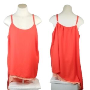 6th & Lane Coral Sleeveless Women's Top Sz 22